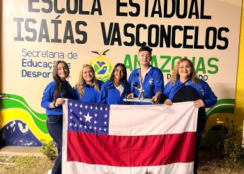 Alunos da rede estadual participam da Mostra Brasileira de Foguetes no Rio de Janeiro