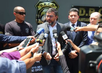 Durante apresentação da maior apreensão de cocaína da história do Amazonas, Wilson Lima destaca investimentos em Segurança Pública