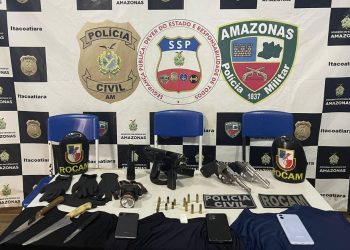 Operação Hórus Fronteira Mais Segura: Em ação conjunta, SSP-AM e PC-AM prendem grupo suspeito de praticar roubos a embarcações em Itacoatiara