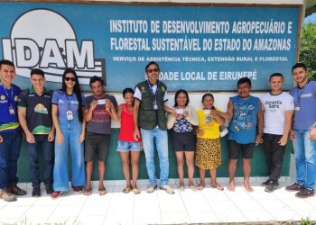 Idam inicia entrega do Cartão do Produtor Rural a indígenas de Eirunepé