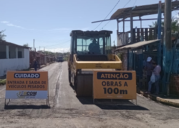 Obras de mobilidade urbana alcançam 72% de execução em Parintins
