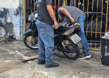 Durante fiscalização, Polícia Civil recupera motocicleta proveniente de roubo