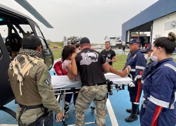 SSP-AM resgata grávida em comunidade afetada pela estiagem