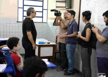Rede de Tv Japonesa NHK produz reportagem sobre escola bilíngue Djalma Batista