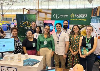 Estande da Fapeam apresenta ações e pesquisas fomentadas pela instituição na ExpoAmazônia BIO&TIC