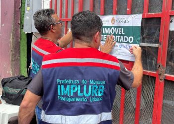 CIF interdita prédio no centro de Manaus