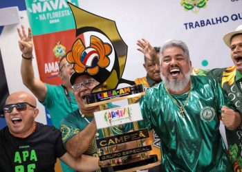 Aparecida se consagra tricampeã do Grupo Especial das escolas de samba de Manaus