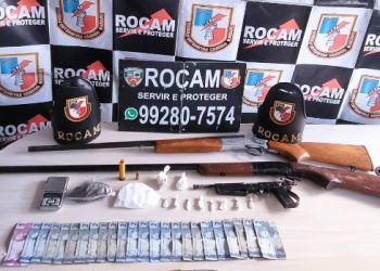 Polícia Militar prende homem em posse de armas e drogas em Rio Preto da Eva