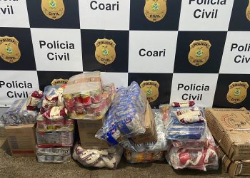 PC-AM prende funcionários públicos e empresário por furto de merenda escolar da secretaria municipal de Educação de Coari