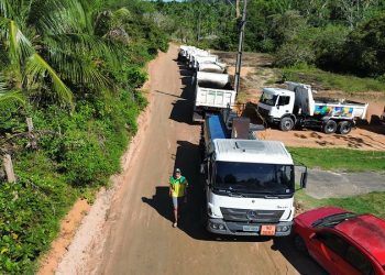 Prefeitura de Manaus inicia pavimentação no Ramal do São Francisco na AM-010