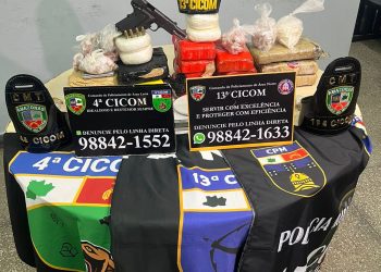 Polícia Militar do Amazonas prende homem e apreende 23 kg de entorpecentes na Zona Leste de Manaus