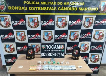 Polícia Militar do Amazonas prende homem e apreende entorpecentes, em Parintins