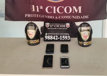 Polícia Militar do Amazonas prende dois homens e apreende adolescente por envolvimento em roubo na capital