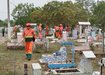 Prefeitura de Manaus prepara cemitérios para receber meio milhão de pessoas no Dia de Finados