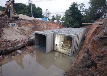Prefeitura de Manaus alcança 55% de execução da obra na avenida Mário Ypiranga