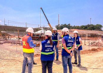Arsepam realiza visita técnica à construção da Usina Termelétrica (UTE) Manaus I