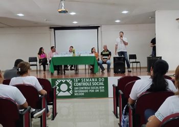 Semana do Controle Social inicia reunindo usuários, gestores e trabalhadores do SUS, da zona Oeste