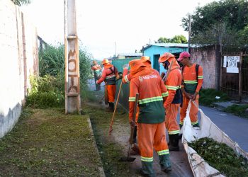 Mutirão reforça organização e conscientização ambiental na Colônia Antônio Aleixo