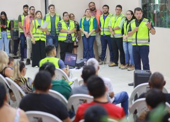 UGPE apresenta à Comunidade da Sharp a programação de obras e de reassentamento do Prosamin+