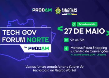 Tecnologia: Fórum Tech Gov Norte abre inscrições para debater futuro da administração pública