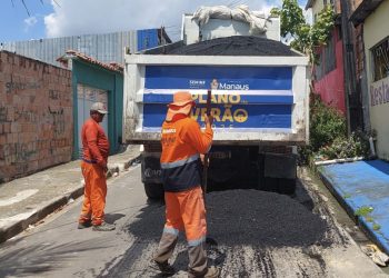 Prefeitura de Manaus avança com obras do ‘Plano de Verão’ no bairro Tarumã