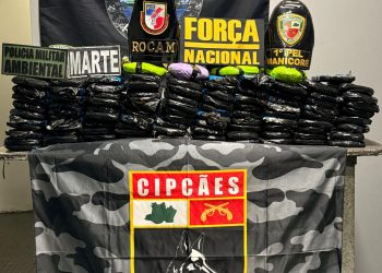 Base Arpão 2: Mais de 100 tabletes de drogas foram apreendidos em embarcação que seguia de Tabatinga para Manaus