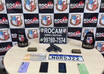 Polícia Militar do Amazonas prende trio após denúncia de prática de agiotagem mediante ameaça