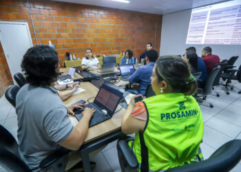 Missão do BID aponta avanço nas obras do Prosamin+, em Manaus