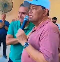Donmarques Mendonça reúne Multidão para receber o Senador Eduardo Braga e confirmar sua Pré-candidatura à Deputado