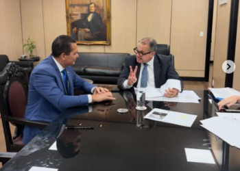 Urgente: Donmarques Mendonça atende pedido do Senador Eduardo Braga e reúne com Ministro dos Transportes para tratar de medidas urgentes, referentes à BR-319