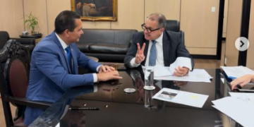 Urgente: Donmarques Mendonça atende pedido do Senador Eduardo Braga e reúne com Ministro dos Transportes para tratar de medidas urgentes, referentes à BR-319
