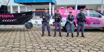 Com patrulhamento fluvial, Ronda Maria da Penha fortalece segurança de mulheres em Manacapuru