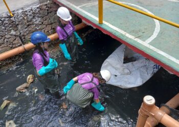 Beco São Vicente recebe ação com foco em limpeza de igarapé e educação ambiental