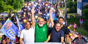 Cabo Maciel percorre sete municípios em quatro dias de campanha pelo interior do Amazonas